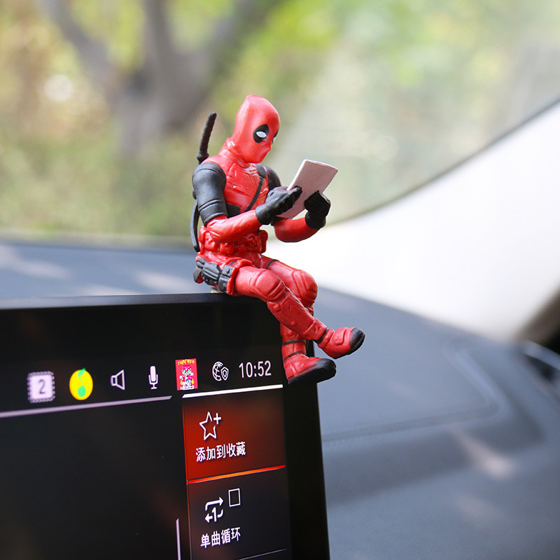 Model Kit Deadpool - Masa Dekorasyonu Deadpool Araba Ev Ofis