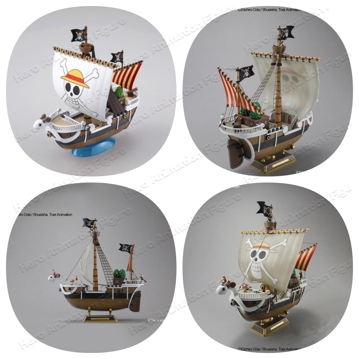 Model Kit One Piece Going Merry - [Stokta] Bandai Orijinal One Piece Model
