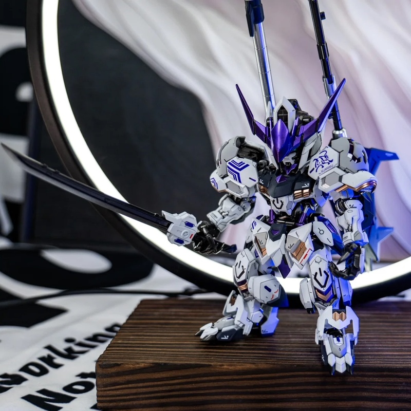 Model Kit Barbatos - MGSD Barbatos G08A Siyah Kaplumbağa Mecha