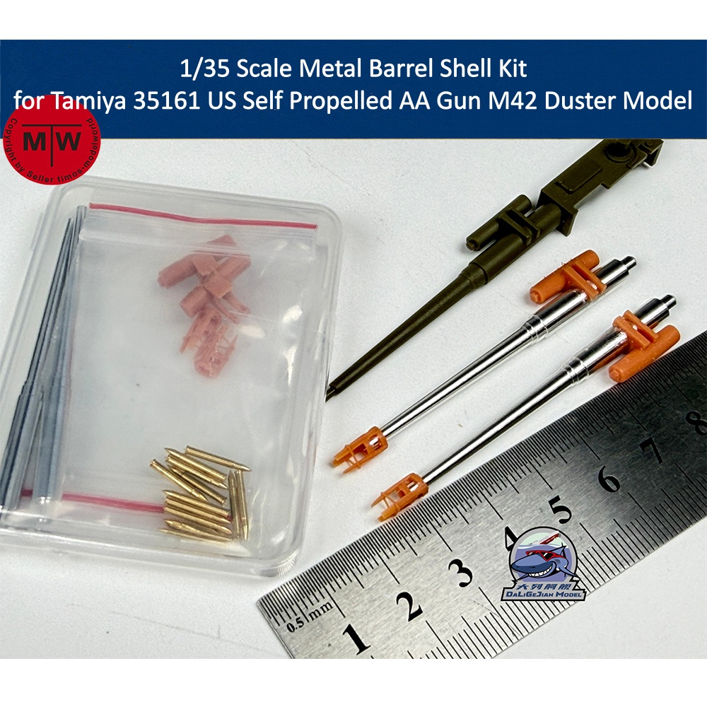 Model Kit Tamiya - 1/35 Ölçekli Metal Namlu Kabuk Kiti