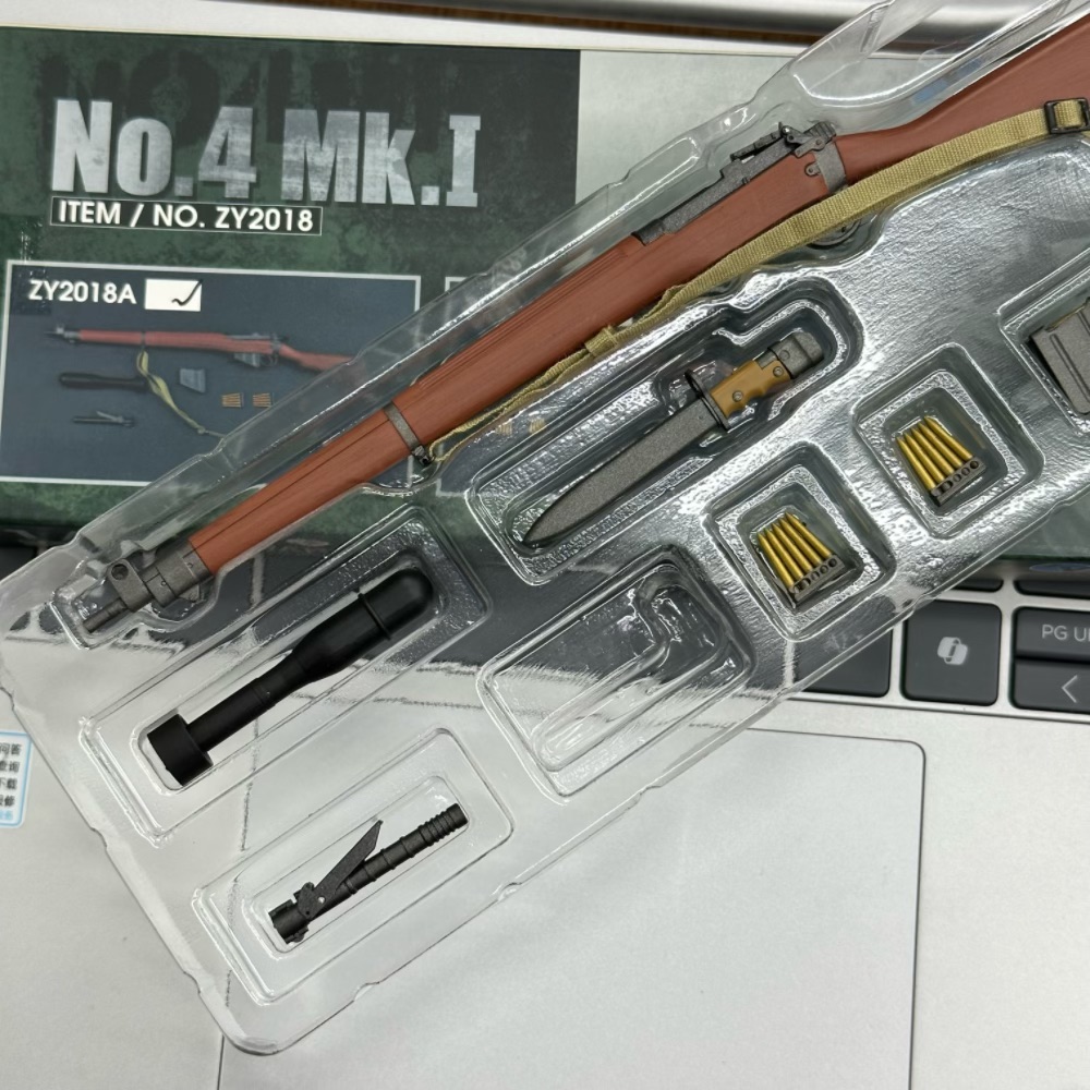 Model Kit Figure - ZY2018A 1/6 Ölçekli İkinci Dünya Savaşı