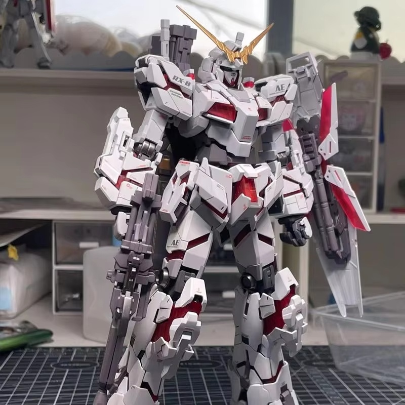 Model Kit Barbatos - Stokta Hg 1/144 Rx-0 Unicorn İmha