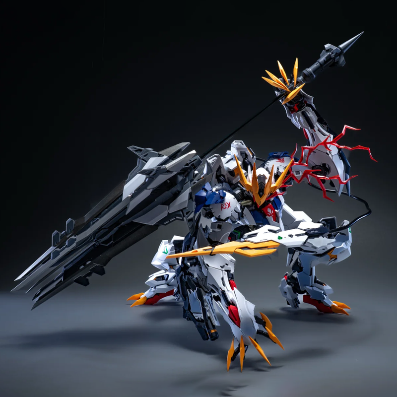 Model Kit Gundam Barbatos - 【STOKTA】LUNAVOR MG 1/100 Wolf King Barbatos