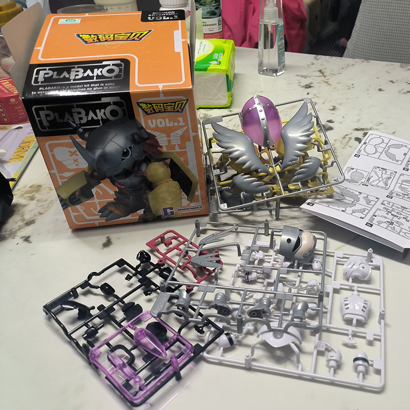 Model Kit Japan - Orijinal Plamodel Digimon Macera Plastik Model