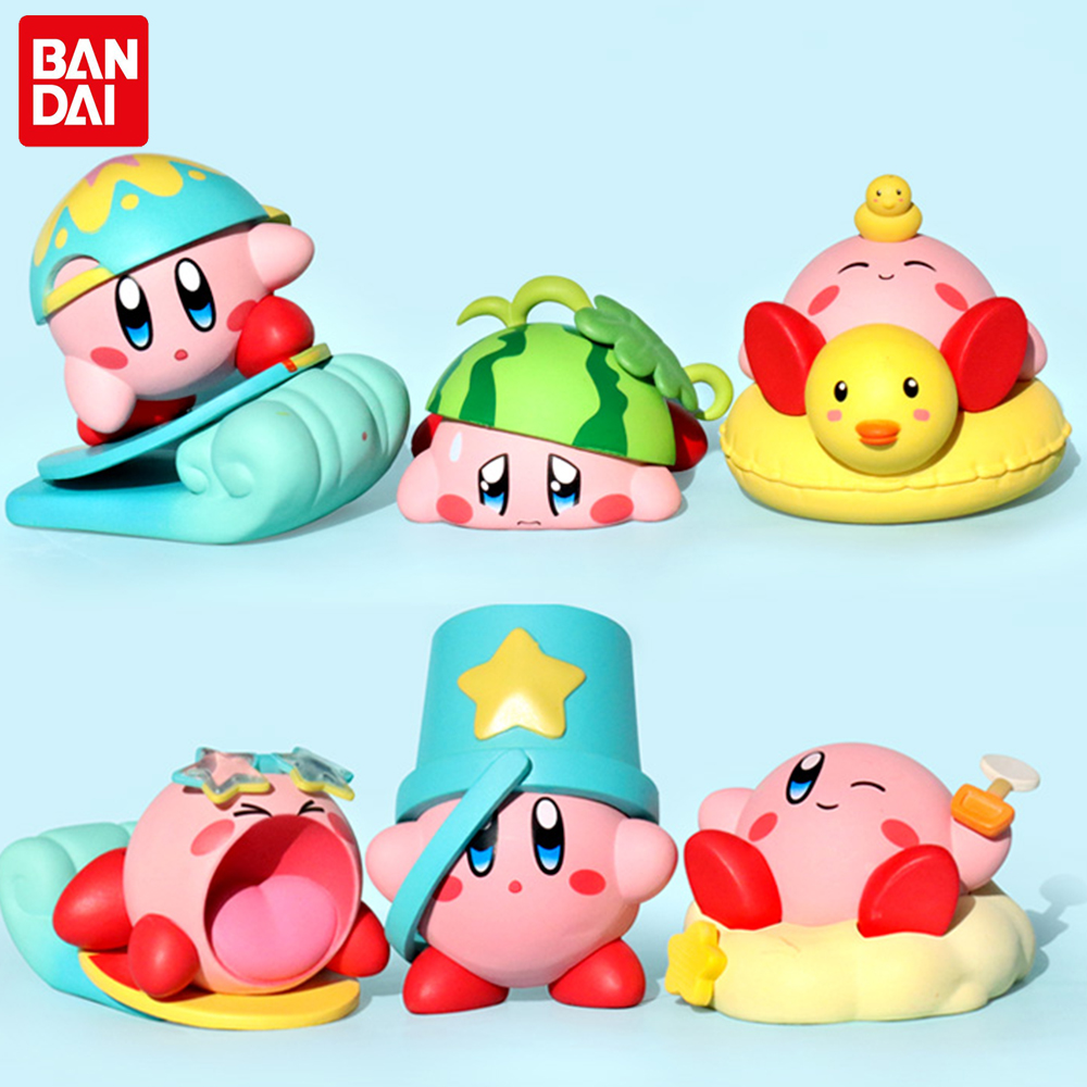 Model Kit Kirby - Sıcak 6 adet/takım Yıldız Kirby Anime