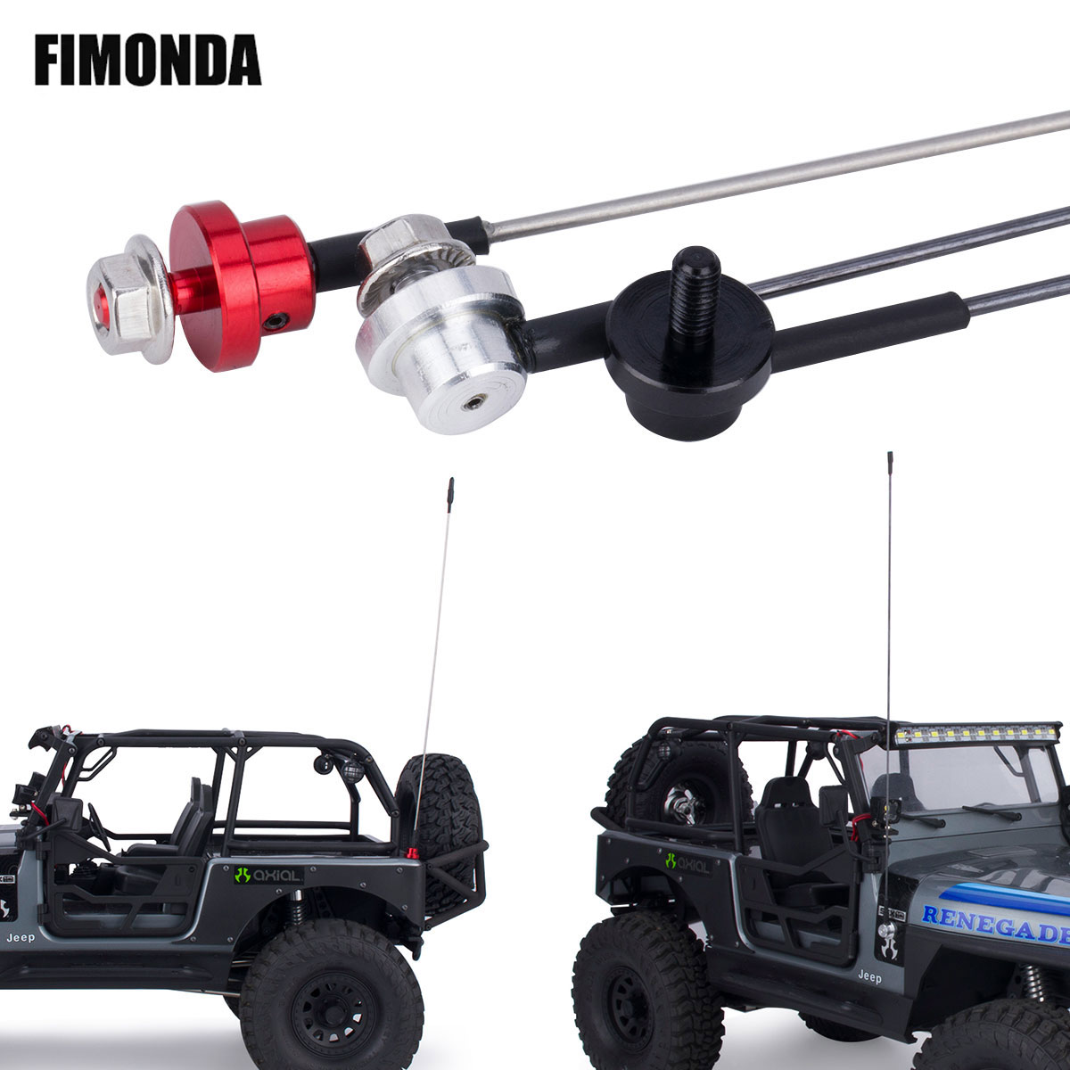 Model Kit Tamiya - 50 cm Metal Ayarlanabilir Simülasyon Anteni