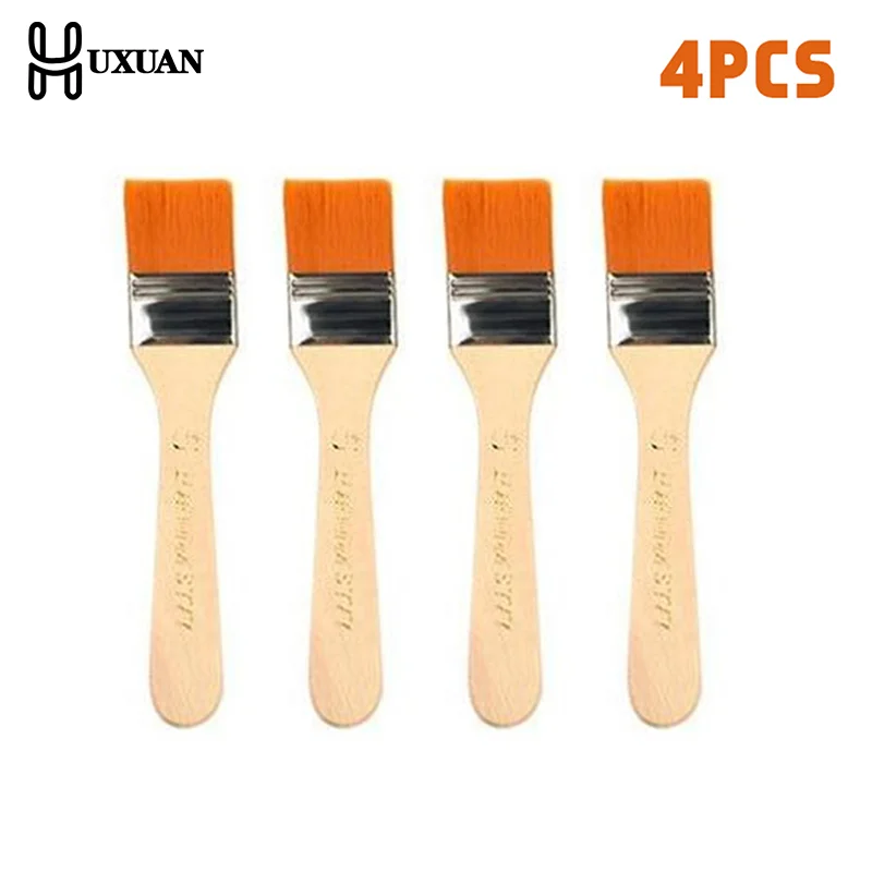 Model Kit Acrylic Paint - 4 adet/takım Saç Boyama Fırçası Akrilik