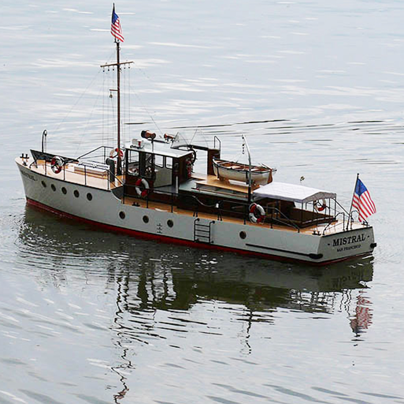 Model Kit Yacht - Ahşap yat kuzeybatı rüzgar Basswood kiti