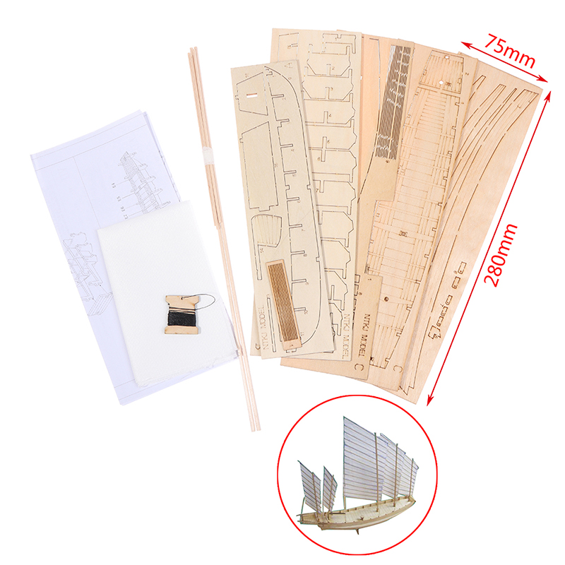 1 adet çin kum tekne ahşap mon - Model Kit Yacht incelemesi ve fiyatı