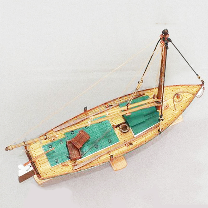 1/35 FLATTLE ahşap tekne model - Model Kit Yacht incelemesi ve fiyatı