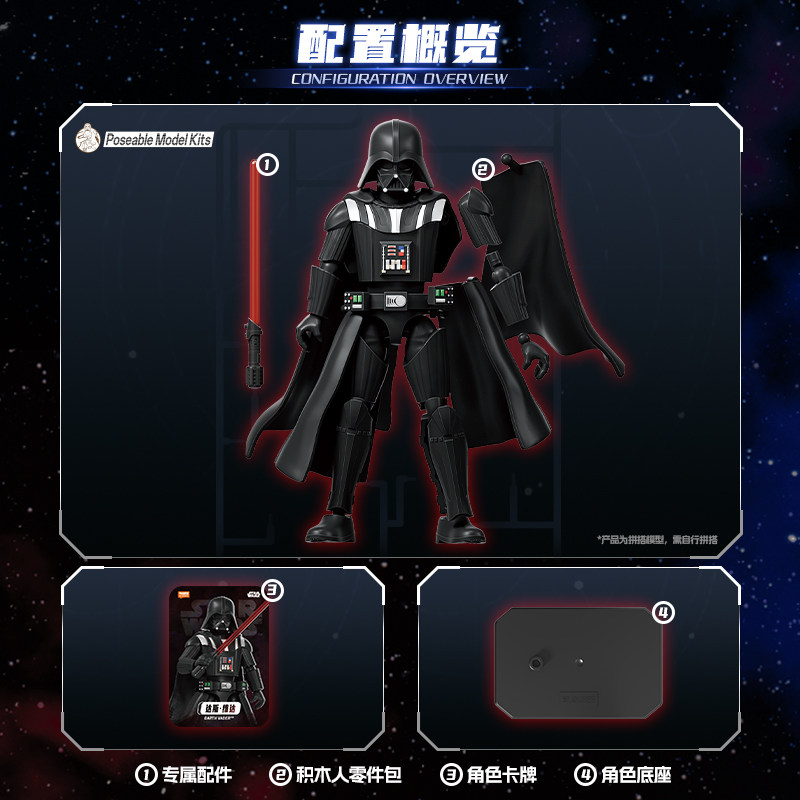 Stokta Blokees Star Wars Galax - Model Kit Figure incelemesi ve fiyatı