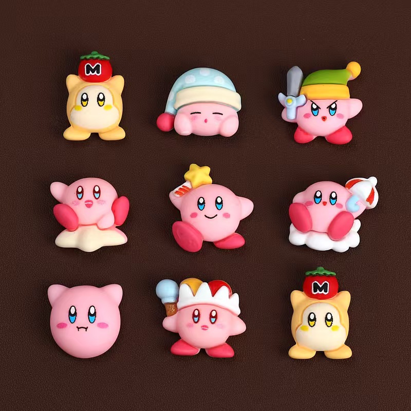 8 adet/takım karikatür sevimli - Model Kit Kirby incelemesi ve fiyatı