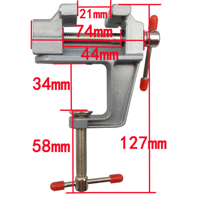 Alüminyum Mini Masa Kelepçesi  - Model Kit Vise incelemesi ve fiyatı