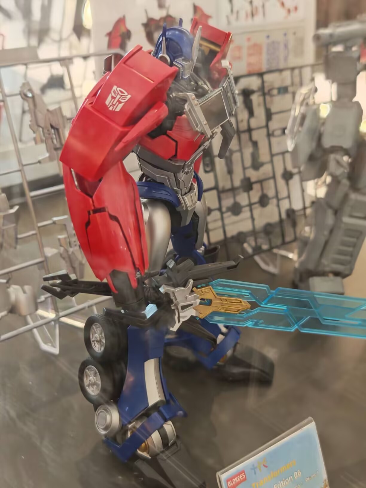 Blokees Transformers Optimus P - Model Kit Japan incelemesi ve fiyatı