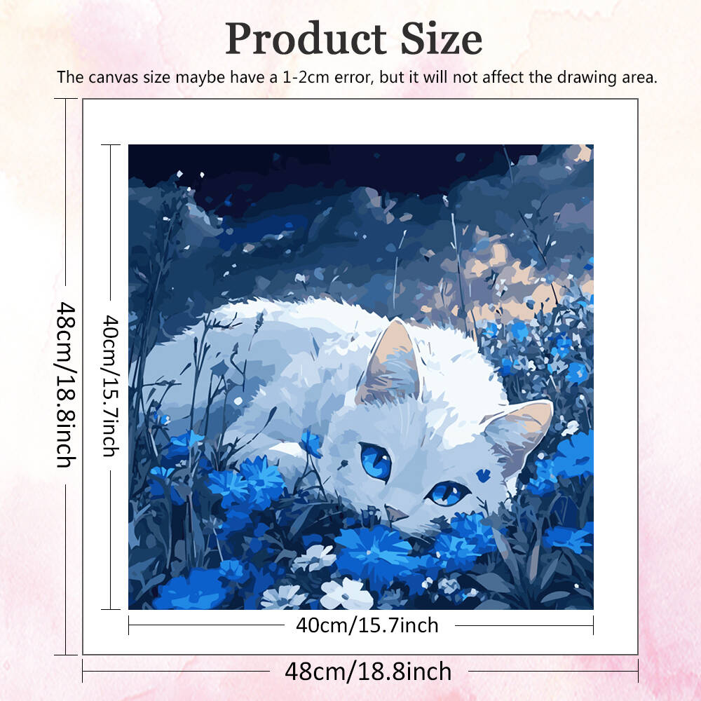 Sayılara göre DIY Boyama Kedi  - Model Kit Acrylic Paint incelemesi ve fiyatı