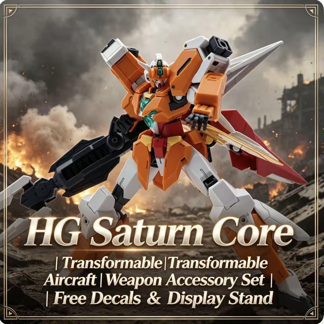 024A HG 1/144 Saturn Core Warr - Model Kit Barbatos incelemesi ve fiyatı