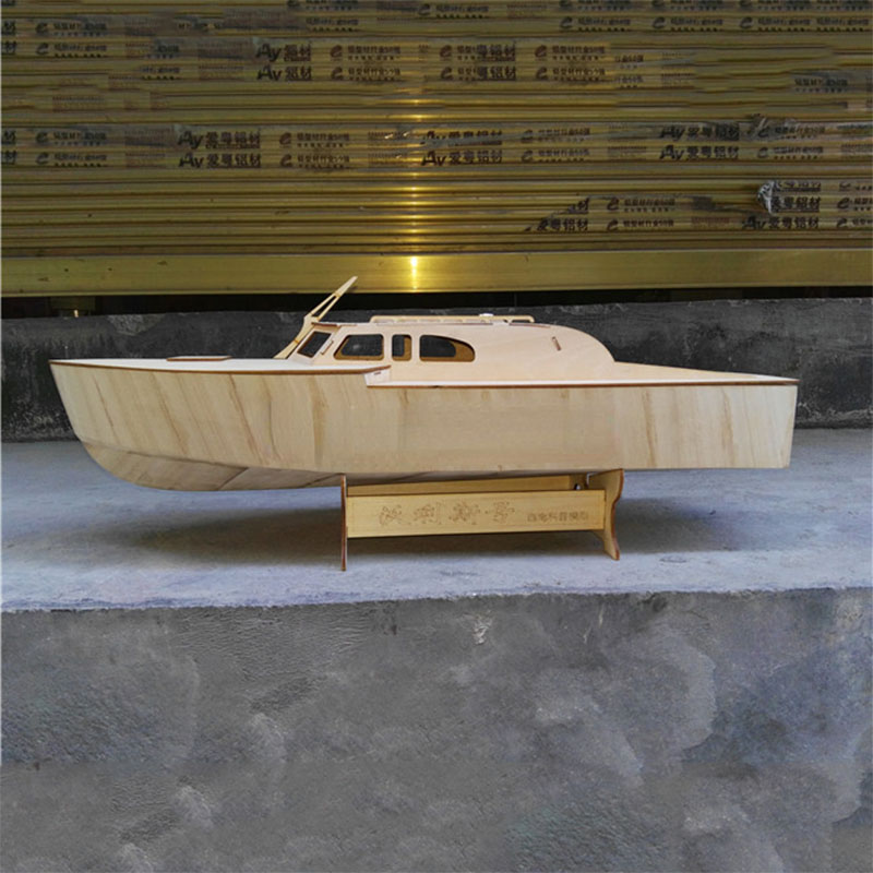 Ahşap yat modeli Wallis gemi m - Model Kit Yacht incelemesi ve fiyatı