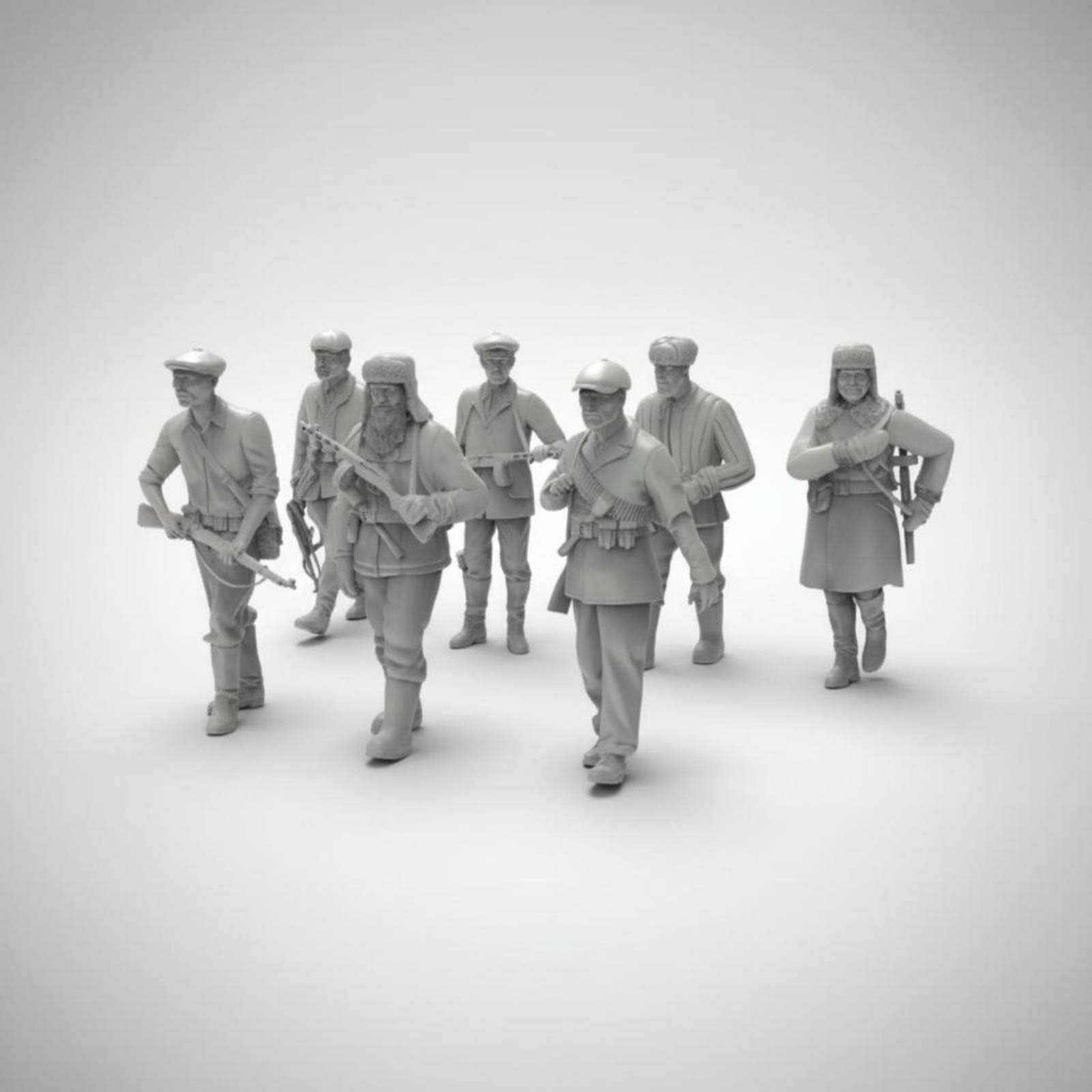 7 Parça İkinci Dünya Savaşı As - Model Kit Figure incelemesi ve fiyatı