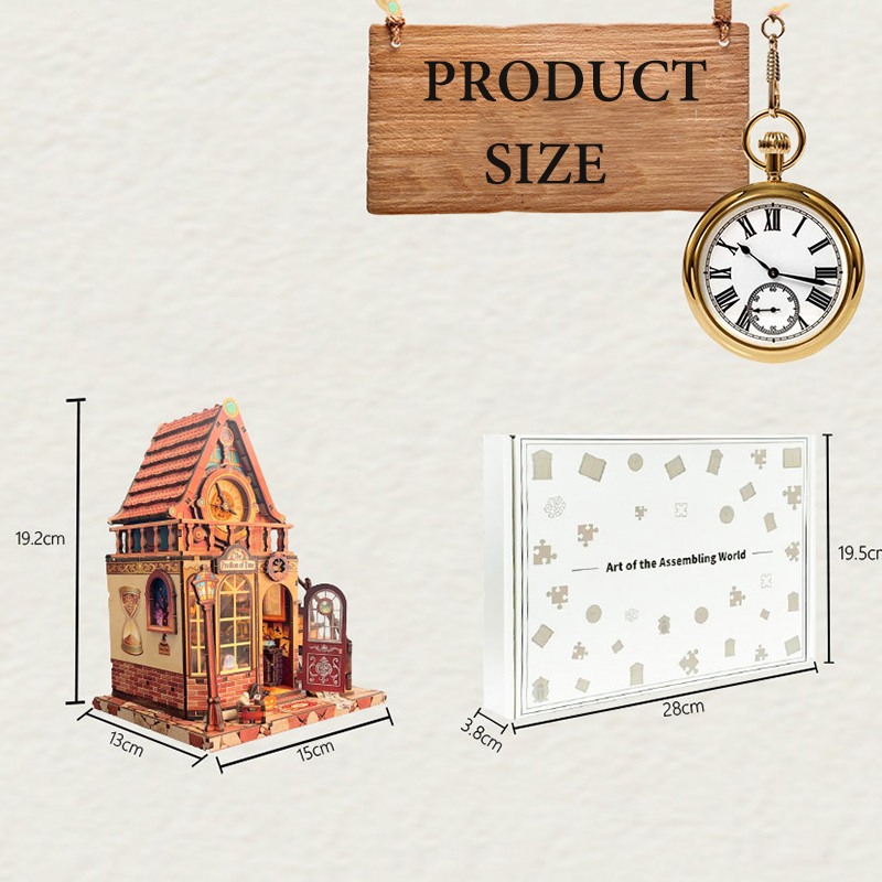 Yeni Ahşap Dollhouse Zaman Köş - Model Kit Centaur incelemesi ve fiyatı