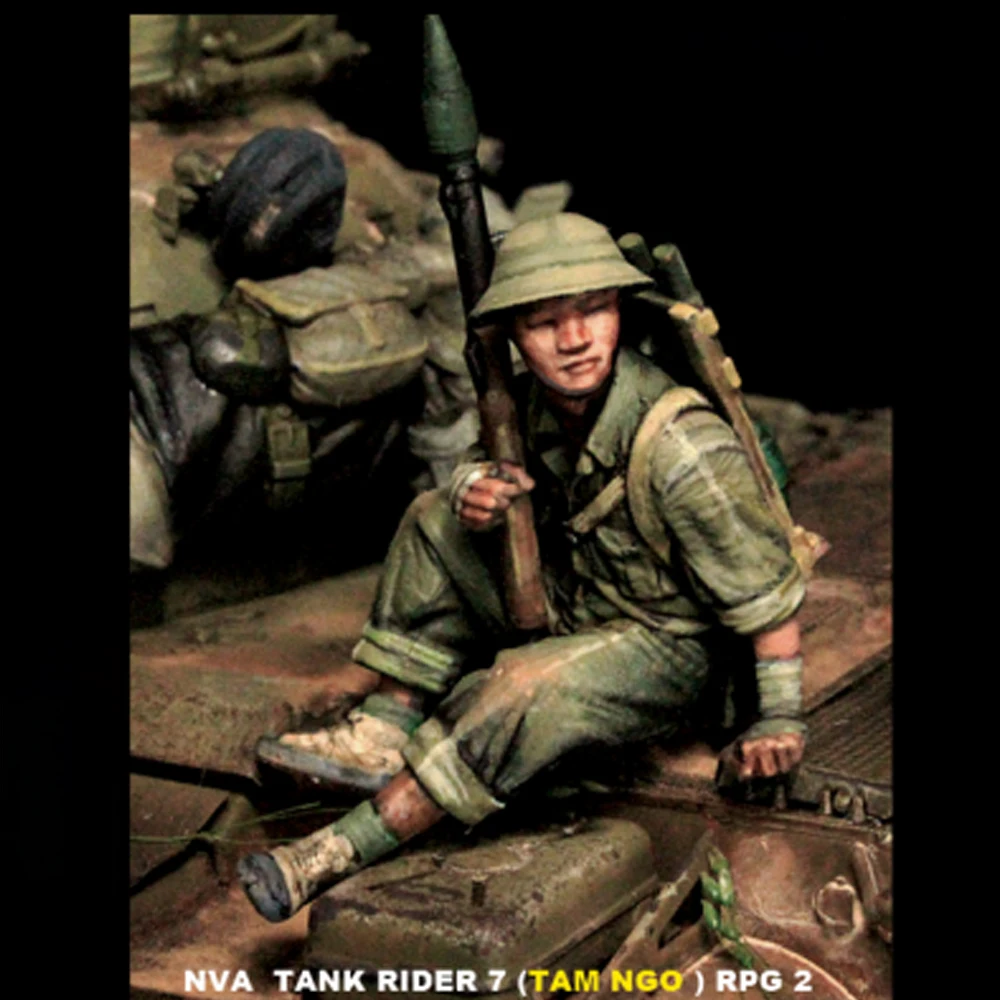 1/35 NVA Tank RIDER 7, RPD 2,  - Model Kit Figure incelemesi ve fiyatı