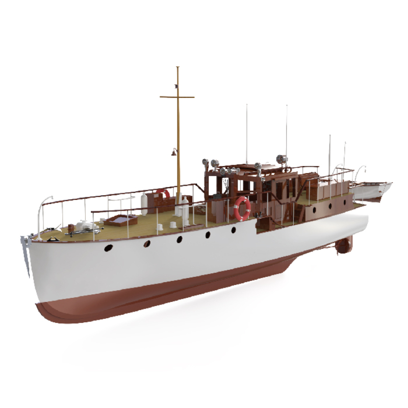 Uzaktan kumanda tekne 880mm 1/ - Model Kit Yacht incelemesi ve fiyatı