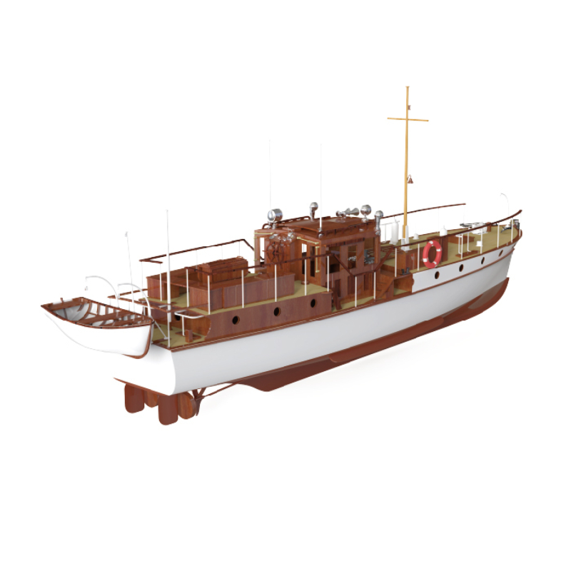 Uzaktan kumanda tekne 880mm 1/ - Model Kit Yacht incelemesi ve fiyatı