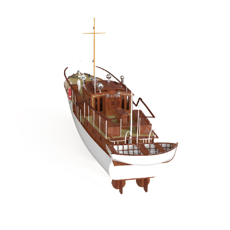 Uzaktan kumanda tekne 880mm 1/ - Model Kit Yacht incelemesi ve fiyatı