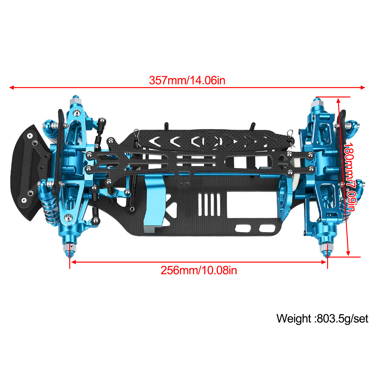 Alüminyum ve Karbon Fiber Şasi - Model Kit Tamiya incelemesi ve fiyatı