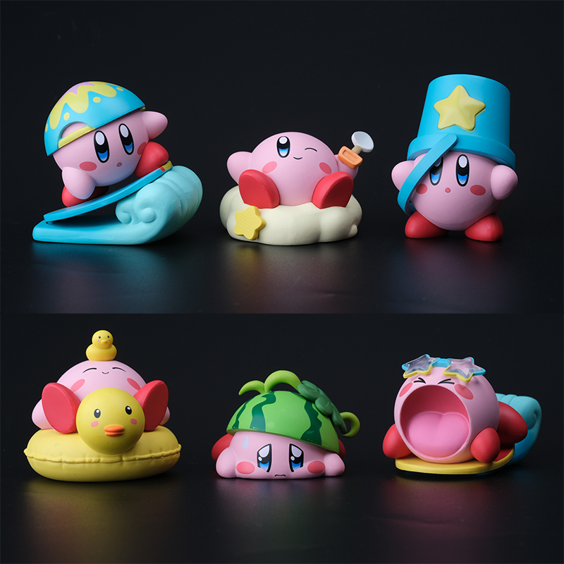 Sıcak 6 adet/takım Yıldız Kirb - Model Kit Kirby incelemesi ve fiyatı