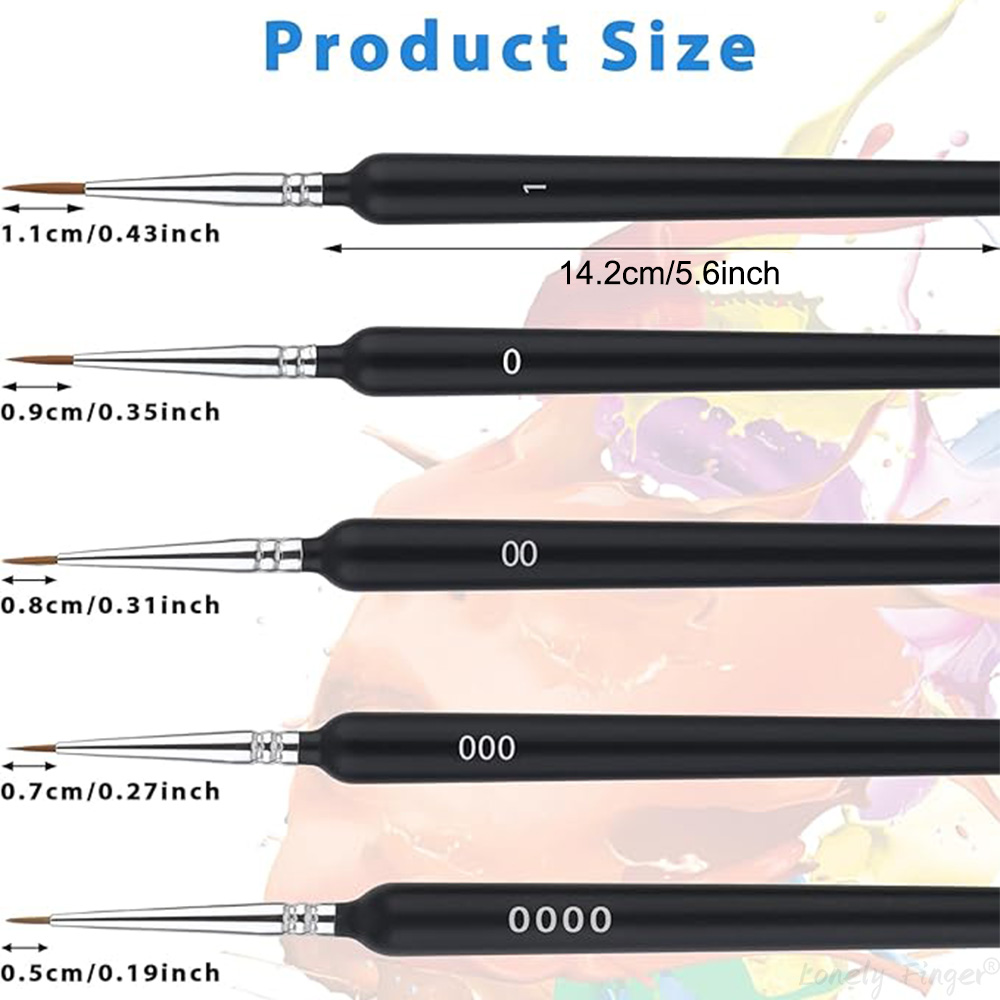 5/11 Adet Boya Fırçaları Seti, - Model Kit Acrylic Paint incelemesi ve fiyatı