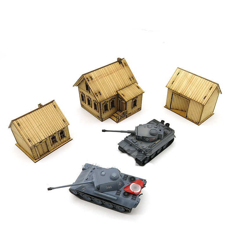 1/72 Ahşap Montajlı Ev Avrupa  - Model Kit Centaur incelemesi ve fiyatı