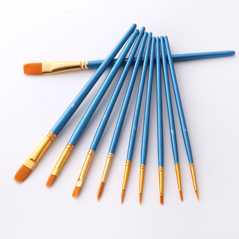 10 adet profesyonel naylon san - Model Kit Acrylic Paint incelemesi ve fiyatı