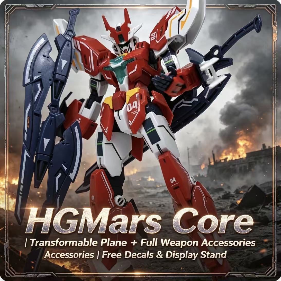 008A HG 1/144 Mars Core Warrio - Model Kit Barbatos incelemesi ve fiyatı