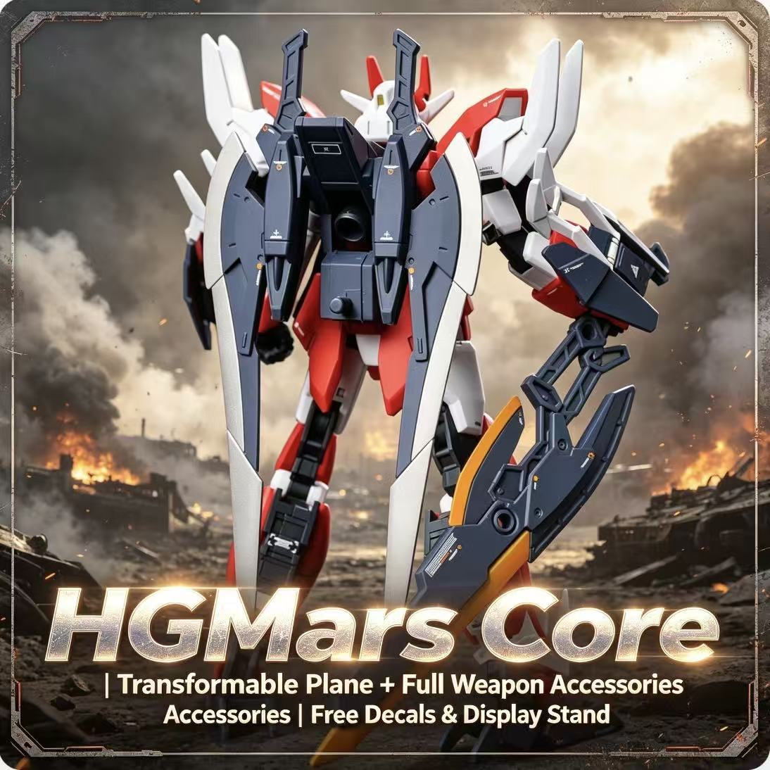 008A HG 1/144 Mars Core Warrio - Model Kit Barbatos incelemesi ve fiyatı