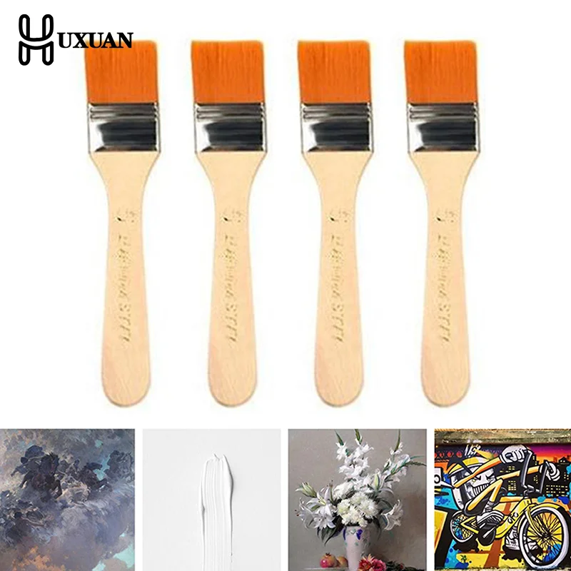 4 adet/takım Saç Boyama Fırças - Model Kit Acrylic Paint incelemesi ve fiyatı