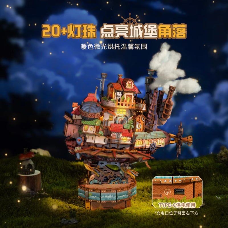 Orijinal Seyahat Gemisi Howl'u - Model Kit Japan incelemesi ve fiyatı